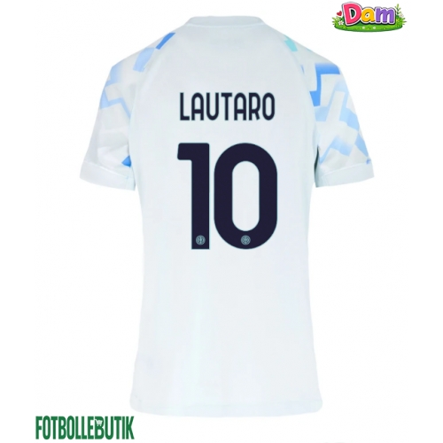 Inter Milan Lautaro Martinez #10 Bortatröja Kvinnor 2025-26 Kortärmad